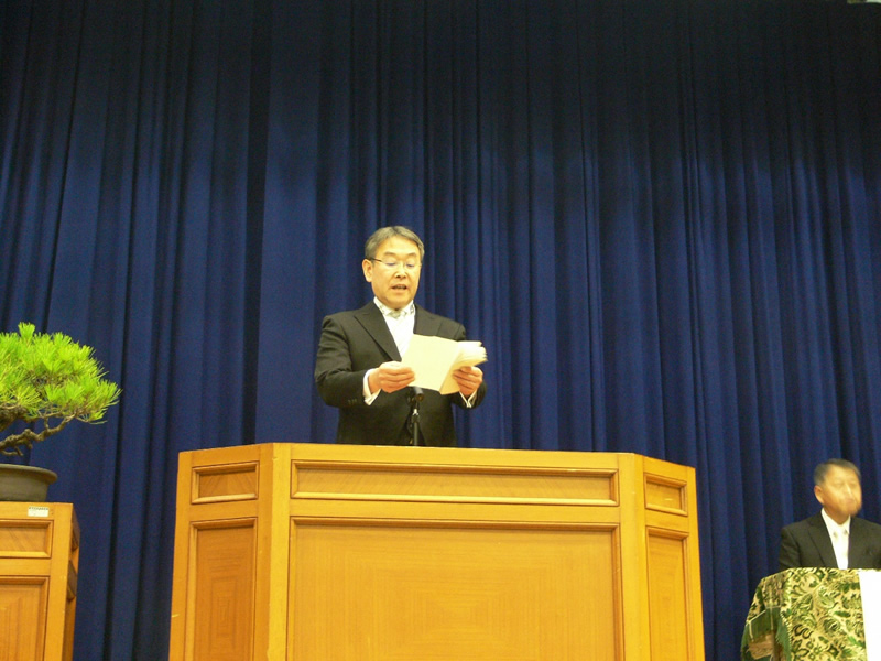 金沢大学附属高等学校 創立70周年記念式典1